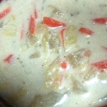 豆乳と白菜がよく合って冬にぴったりなスープですね！とても美味しかったです(^^)